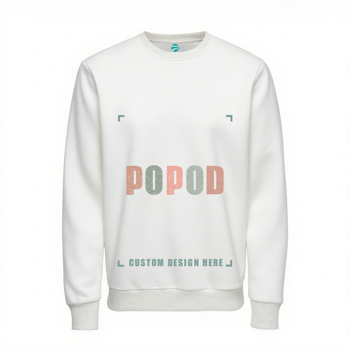 Classic Pure Cotton Round Neck Sweatshirt