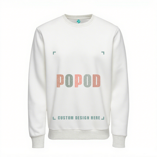 Classic Pure Cotton Round Neck Sweatshirt