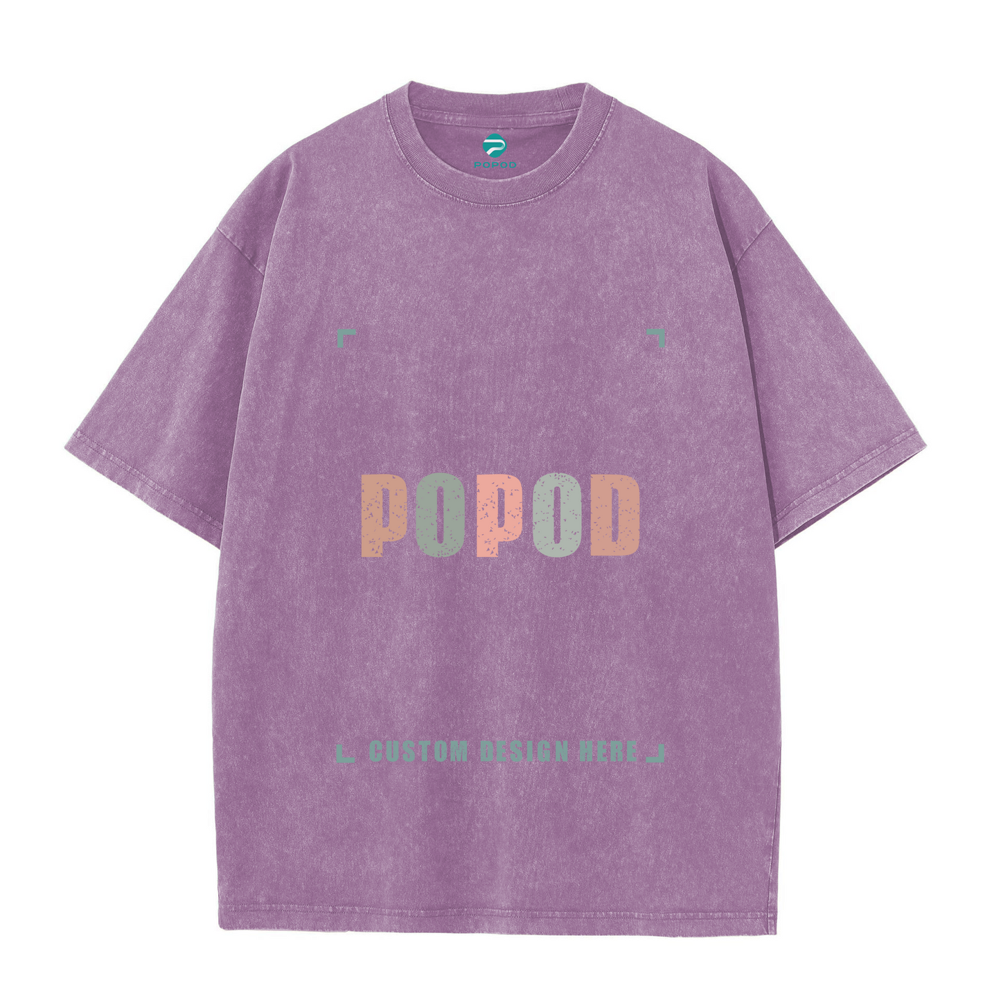 Vintage Pure Cotton Round Neck T-shirt