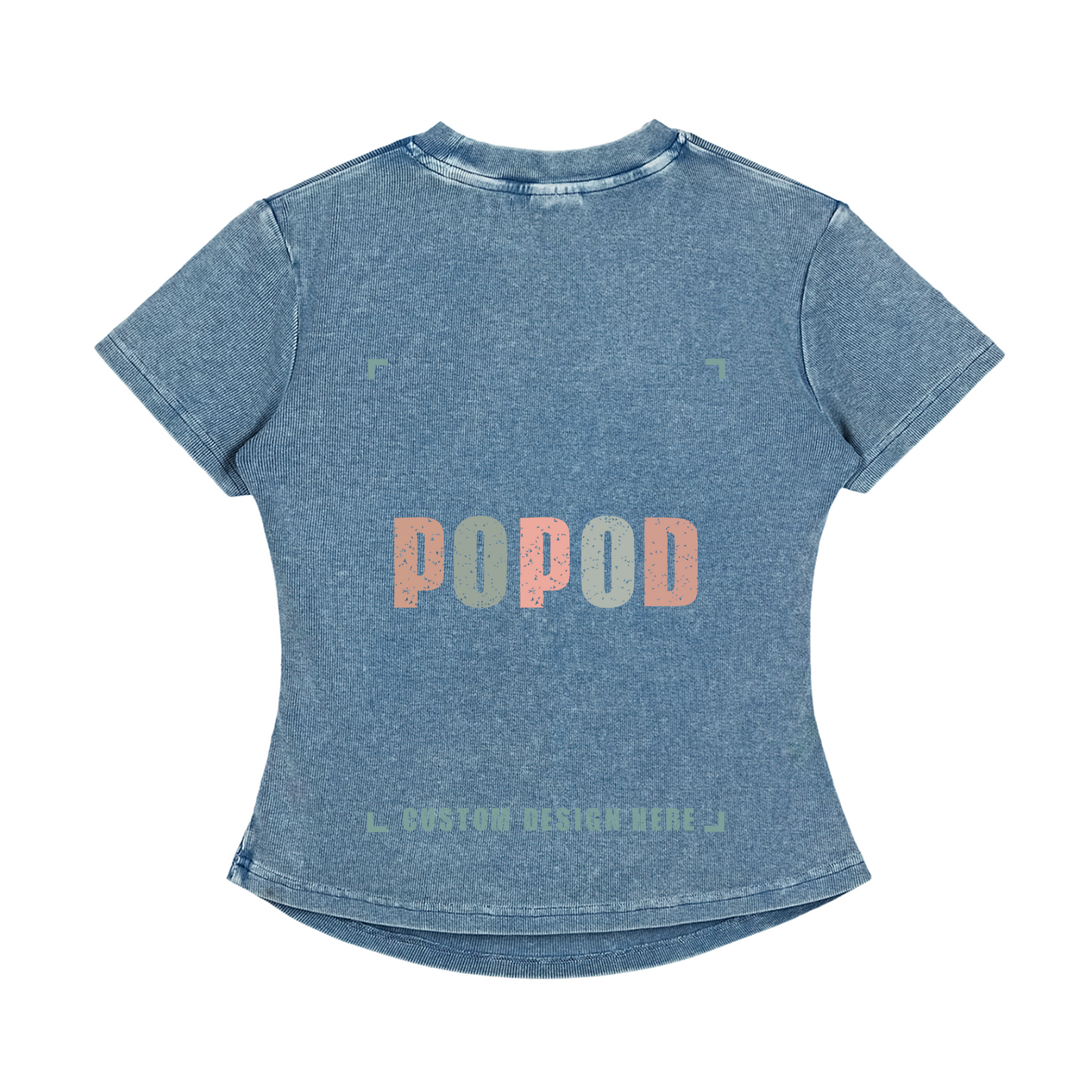 Vintage Distressed Cotton T-Shirt