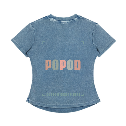 Vintage Distressed Cotton T-Shirt