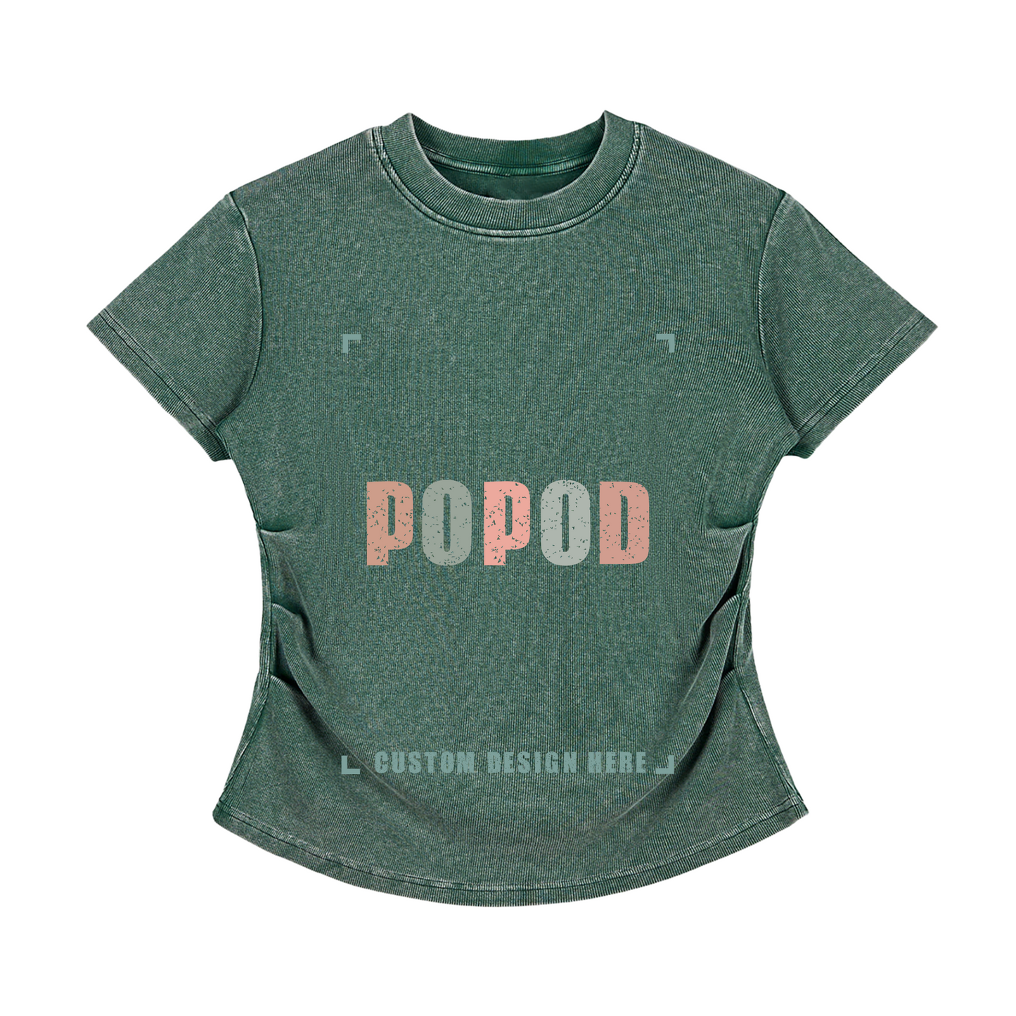 Vintage Distressed Cotton T-Shirt