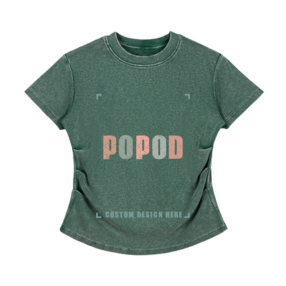 Vintage Distressed Cotton T-Shirt