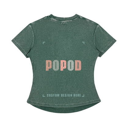 Vintage Distressed Cotton T-Shirt