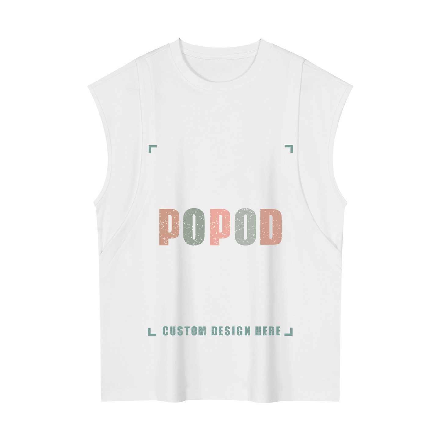 Spliced Sleeveless Tank Top