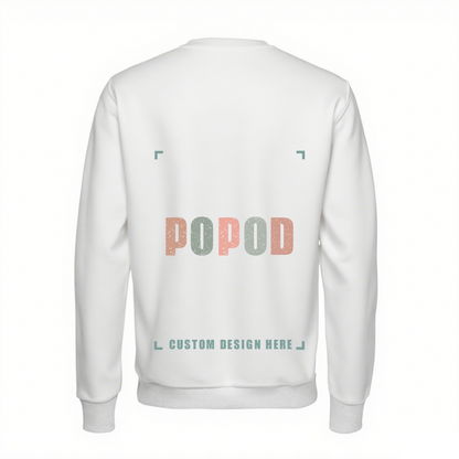 Classic Pure Cotton Round Neck Sweatshirt
