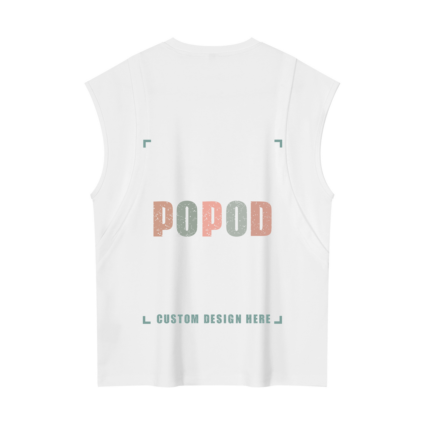 Spliced Sleeveless Tank Top