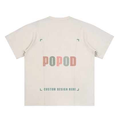 Mesh V-Neck Breathable Athletic Tee