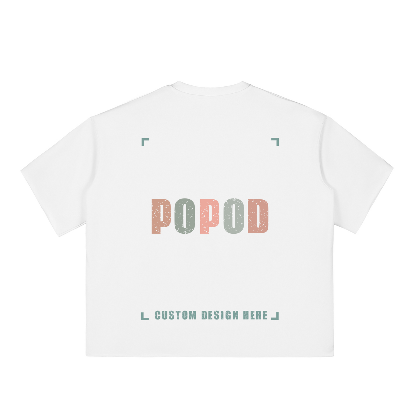 Raw-Cut Boxy Half-Sleeve