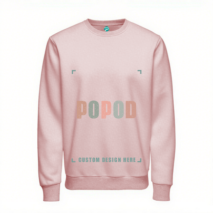 Classic Pure Cotton Round Neck Sweatshirt