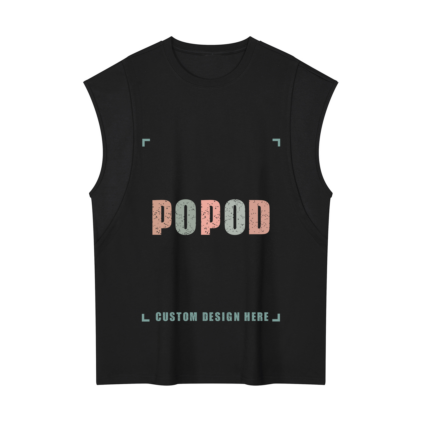 Spliced Sleeveless Tank Top
