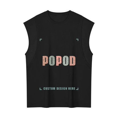 Spliced Sleeveless Tank Top