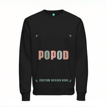 Classic Pure Cotton Round Neck Sweatshirt