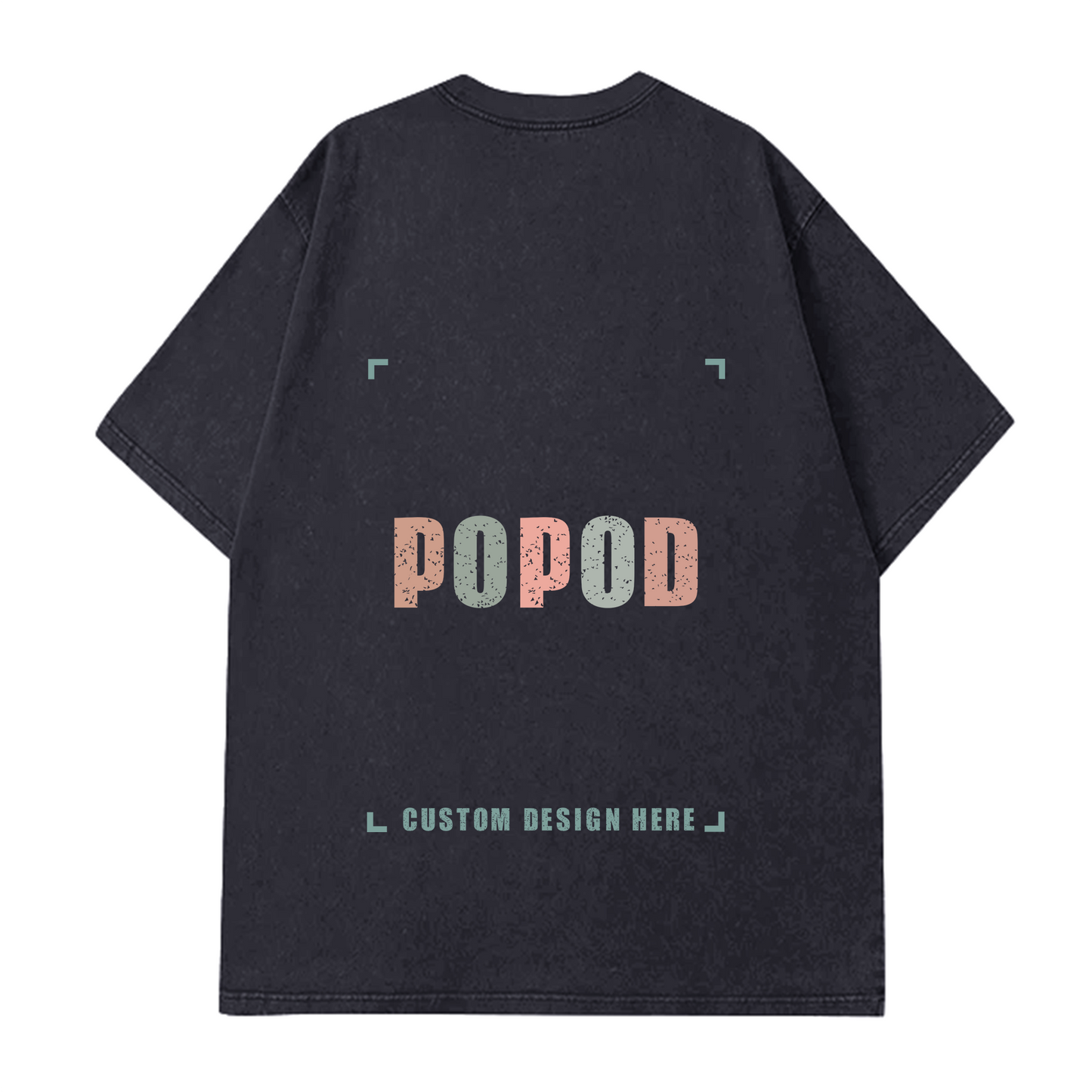Vintage Pure Cotton Round Neck T-shirt