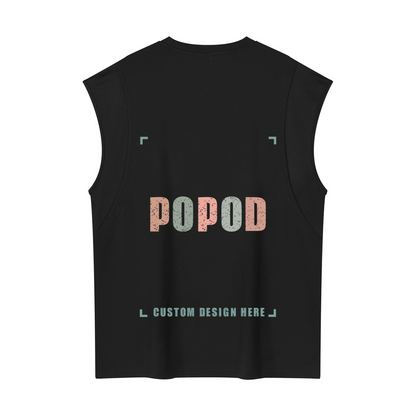Spliced Sleeveless Tank Top