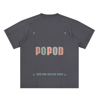 Mesh V-Neck Breathable Athletic Tee