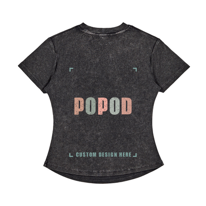 Vintage Distressed Cotton T-Shirt