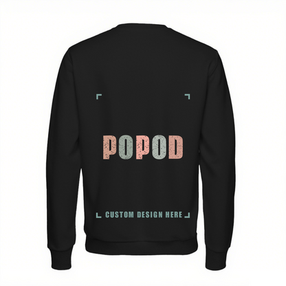 Classic Pure Cotton Round Neck Sweatshirt