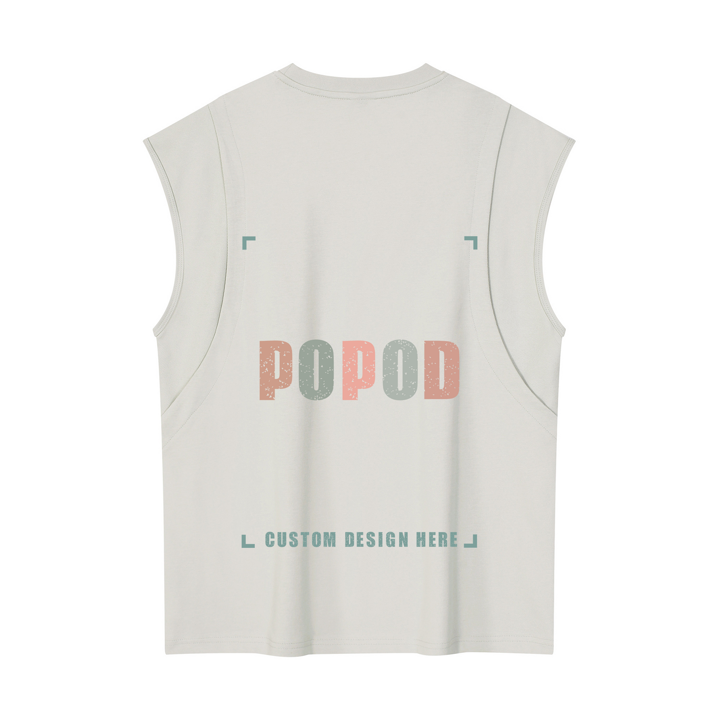 Spliced Sleeveless Tank Top
