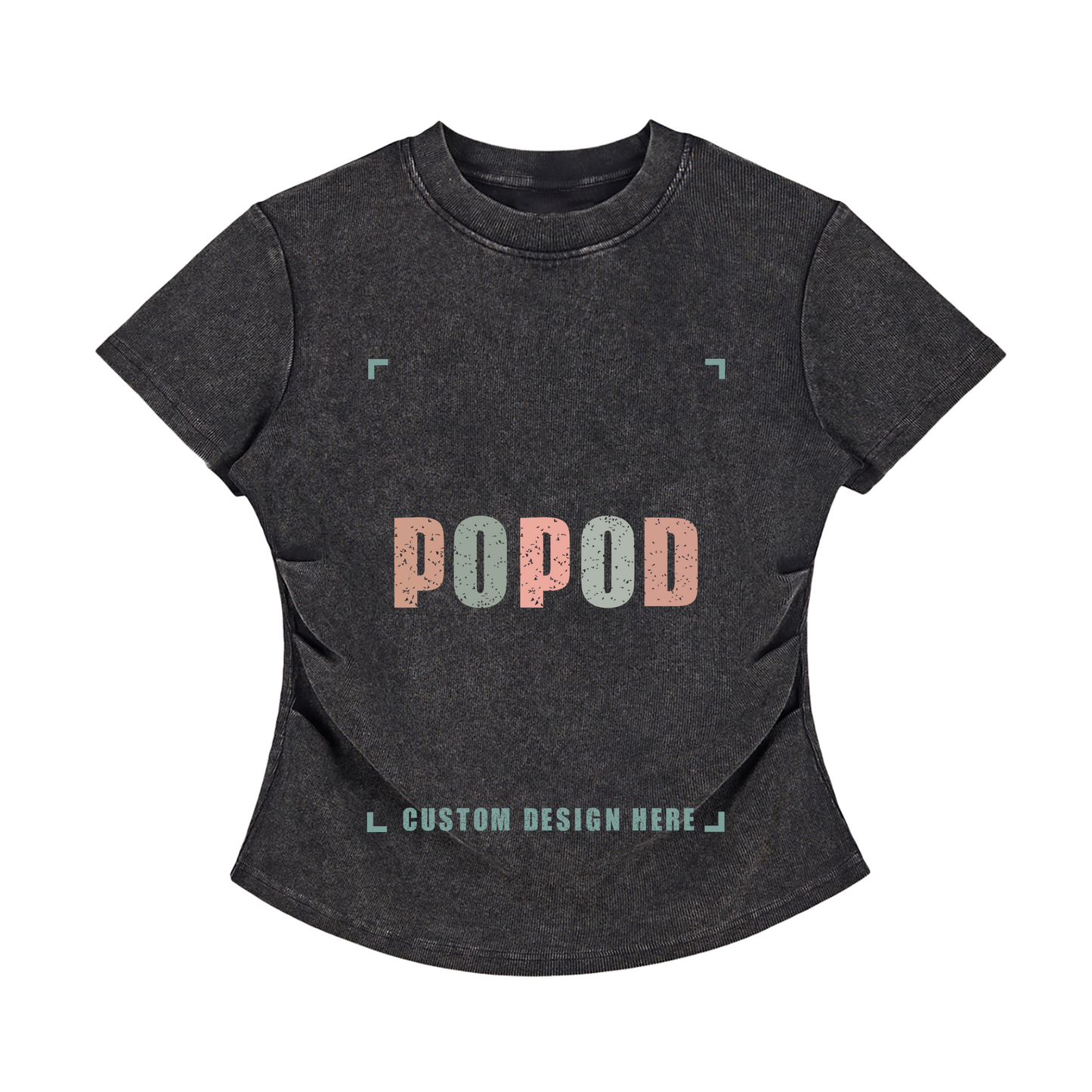 Vintage Distressed Cotton T-Shirt