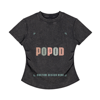 Vintage Distressed Cotton T-Shirt